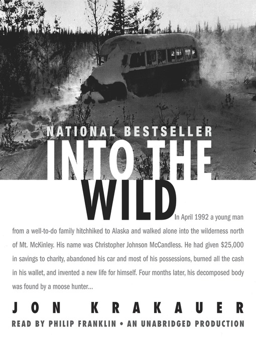Détails du titre pour Into the Wild par Jon Krakauer - Disponible